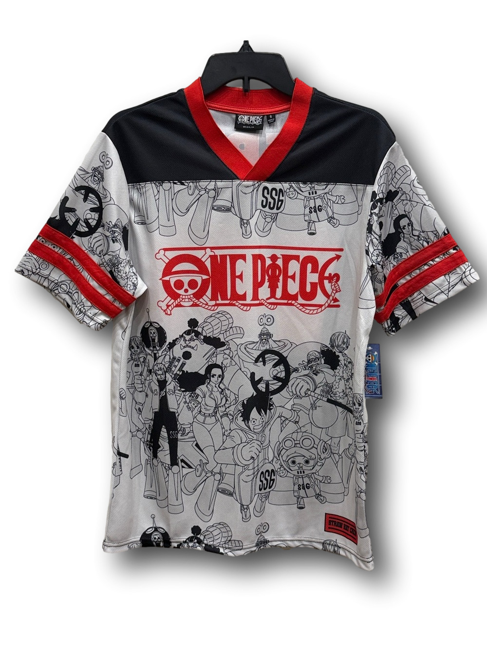 One Piece Men's Double Sided Graphic Soccer Jersey - Size Small - NWT